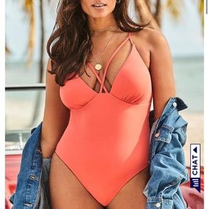 ASHLEY GRAHAM TEMPTRESS one piece swimsuit NWT